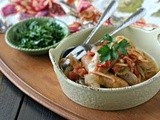 Slow Cooker Sausage and Peppers + Food Blogger Cookbook Swap
