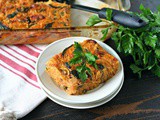 Spicy Sausage and Vegetable Spaghetti Squash Casserole