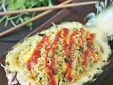 Spicy Vegetarian Pineapple Fried Rice