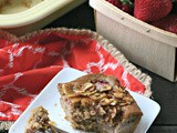 Strawberry Almond Coffee Cake {Grain Free, Refined Sugar Free}