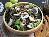 Thanksgiving Salad with Thyme Balsamic Vinaigrette
