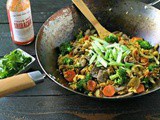 Turmeric Fried Rice with Beef