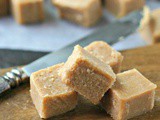 Vegan Peanut Butter Freezer Fudge