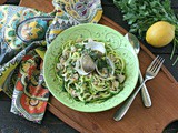 Zucchini Noodles with Clam Sauce