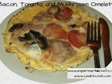 Bacon, Tomato and Mushroom Omelette