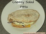 Cheesy Salad Pitta