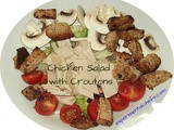 Chicken Salad with Croutons