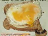 Egg, Chicken and Mushroom Sandwich