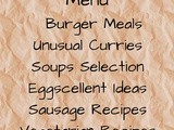 Experimental Chefs Menu