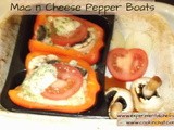 Mac n Cheese Pepper Boats