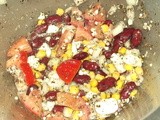 Minty Greek Cheese and Kidney Bean Salad