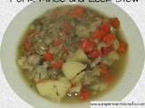 Pork, Mince and Leek Stew