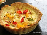 Bell Pepper Quiche | Baking Partners October '15