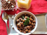 Curried Brown Chickpeas - Chana Upkari | Happy Ugadi