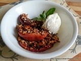 Nutty Oaty Maply Apple Crisp | Perfect Celebratory Dessert