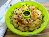 Onion Mustard Monkey Bread | Twisting Traditions