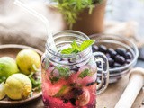 Blueberry Mojito (Video Recipe)