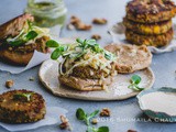 Chickpea and Walnut Masala Veggie Burgers