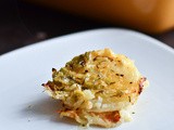 Individual Stacked Scalloped Potatoes