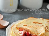January Recipe Swap: Crepes with Lemon Curd Whipped Cream