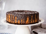 Orange and Chocolate Chiffon Cake