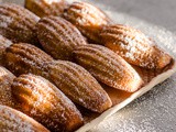 Orange Blossom Madeleines