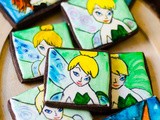 Tinker Bell Inspired Chocolate Sugar Cookies