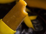 2 Ingredient Healthy Mango Popsicle recipe, how to make mango popsicles