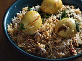 Anda Biryani Recipe, How to make Hyderabadi Egg Biryani