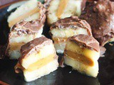 Chocolate Dipped Frozen Peanut Butter Banana Bites