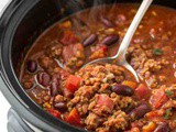 Cozy Crockpot Ground Turkey Chili – Easy Ground Turkey Recipes For Dinner | Simple Fall Comfort Food Meal Ideas