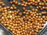 Crispy, Healthy Roasted Chickpeas Recipe, Spicy Roasted Chickpeas