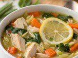 Crockpot Lemon Chicken Orzo Soup – Easy Slow Cooker Recipe for Cozy Chicken Soups