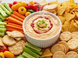 Crockpot Vegetarian White Bean Buffalo Dip – Easy Warm Dips for Parties, Slow Cooker Appetizers & Crowd-Pleasing Party Dips