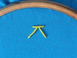 Detached Chevron Stitch In Hand Embroidery Tutorial (Step By Step & Video)
