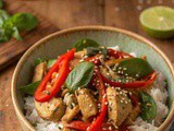 Easy Slow Cooker Thai Basil Chicken Recipe – Flavorful & Healthy Crockpot Meal