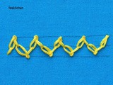 Feathered Chain Stitch in Hand Embroidery Tutorial (Step By Step & Video)