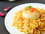 Hyderabadi Egg Biryani Recipe, Easy Egg Biryani