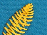 Open Fishbone Stitch In Hand Embroidery (Step By Step & Video)