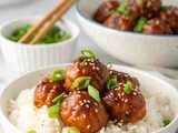 Sriracha Ground Turkey Meatballs – Easy Ground Turkey Recipes For Dinner That Are Sweet, Spicy, and So Simple To Make