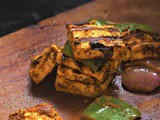 Tandoori Paneer Tikka Recipe, How to make tandoori paneer tikka