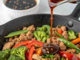 Teriyaki Ground Turkey Skillet With Vegetables — Easy Ground Turkey Recipes For Dinner The Whole Family Will Love
