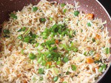 Veg Fried Rice Recipe, How to make vegetable fried rice