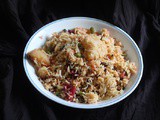 Veg Pulao recipe, How to make veg pulav recipe (Step by Step & Video)