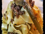 Pappardelle al Bruscitt e Cuore di Carciofo