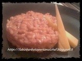 Risotto al Dolcetto di Dogliani e Provolone