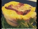 Sformatino di Polenta  concia  al Gorgonzola e Porcini