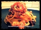 Spaghetti al ragù di  Maiale di mare 