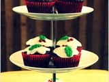 Chocolate Christmas Pudding Cupcakes