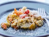 Meli Melo Tomato and Parmesan Scramble